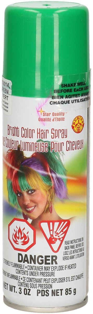 Haarspray Fluor Groen