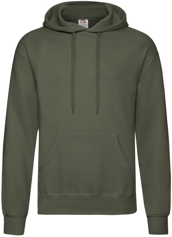 Fruit of the Loom Premium sweatjack voor heren, wit (wit 000), S
