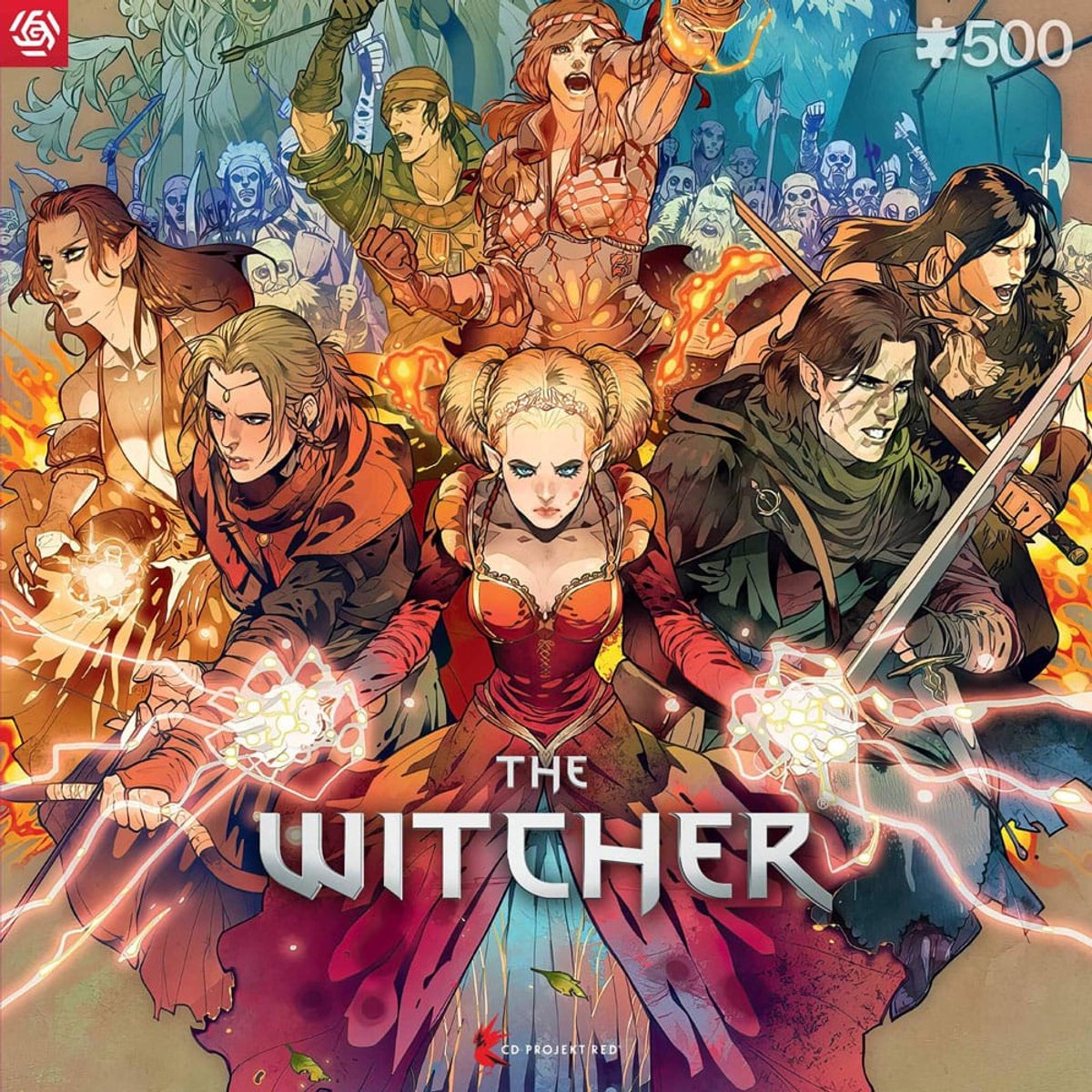 Good Loot The Witcher Gaming Puzzle Scoia'tael (500 pieces) Puzzles