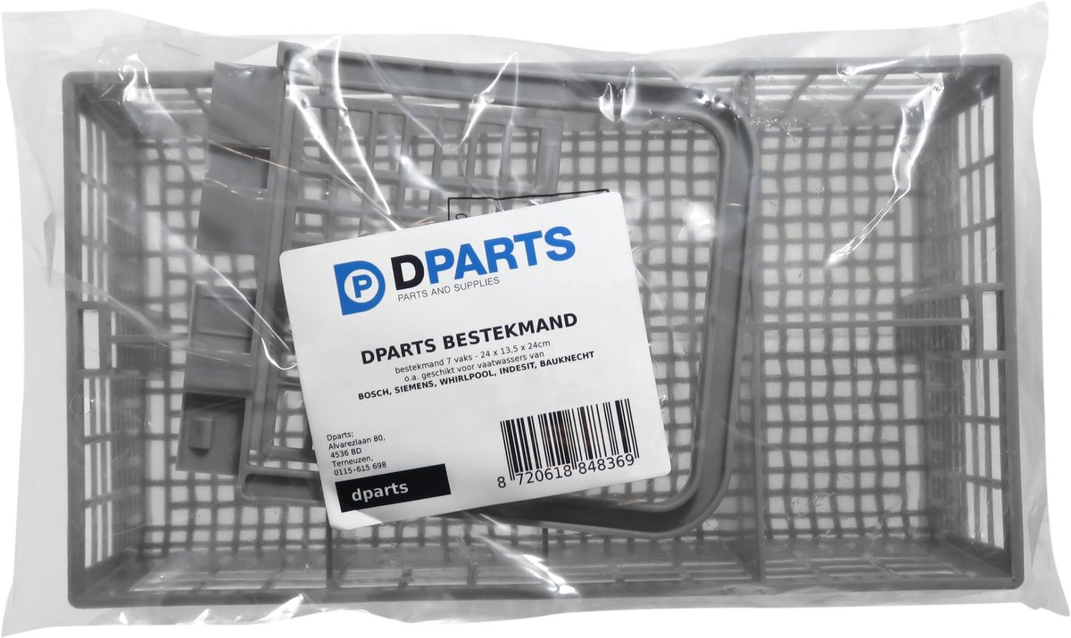 DL-pro Universal Besteckkorb Für Spülmaschinen – 24,5 X 14 Cm, Passt Für Bosch, Siemens, Bauknecht, AEG, Gorenje Uvm. – Robust, Temperaturbeständig Besteckkorb Siemens AEG