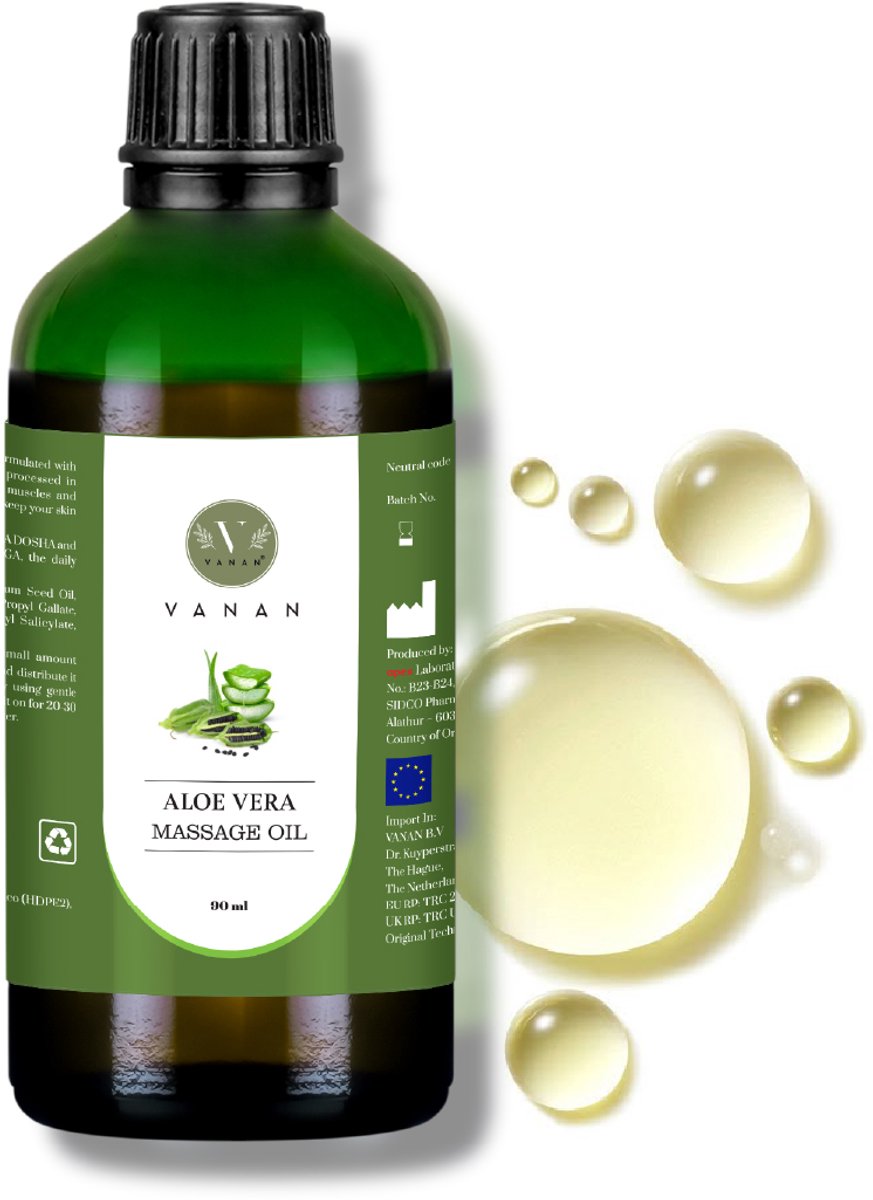 Vanan Aloe vera massage oil 90 Milliliter