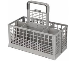 Bestekmand vaatwasser geschikt voor Bosch, Siemens, Whirlpool, Indesit, Bauknecht, Miele, LG, Samsung, Haier, Beko 24 x 13,5 x 24cm - 7 vakken - vaatwasmachine bestekmandje bestekbak bestekkorf
