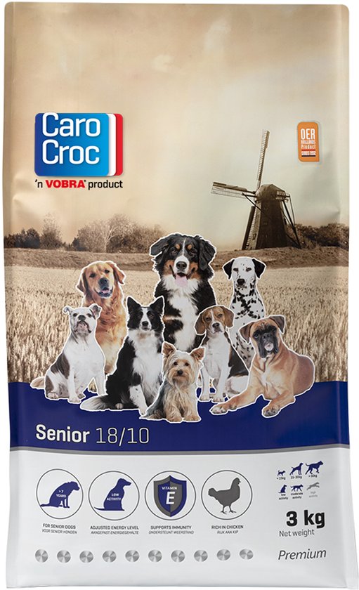 CaroCroc Senior 3 kg [18/10]