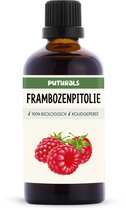 Puturals Frambozenpitolie 100% Biologisch - 100ml - Koudgeperst en Puur - Raspberry Seed Oil voor Huid en Haar