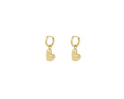 Pure Joy Oorbellen Goud - Yehwang - Gouden Oorbellen - Stainless Steel (verkleurt niet!) - Oorbellen dames - Kerst cadeau - Sinterklaas cadeau - Valentijn - Moederdag - Oorbellen voor tieners