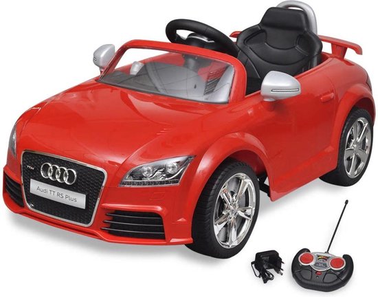 vidaXL Elektrische auto Audi TT RS met afstandsbediening rood | bol.com