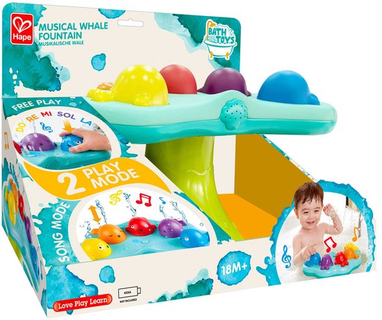 Hape Badspeelgoed Musical Whale Fountain van Hape — afbeelding 4