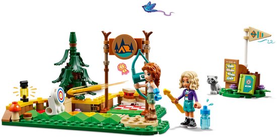 Terrain de tir à l'arc du camp d'aventure LEGO Friends 42622