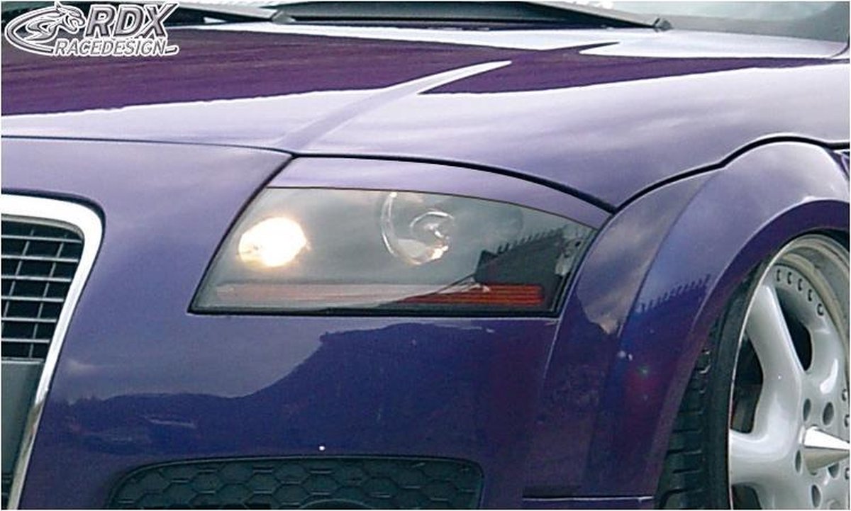 RDX Racedesign Koplampspoilers passend voor Audi TT 8N 1999-2005 (ABS)