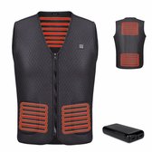 Verwarmde Bodywarmer - Elektrisch Verwarmd - USB Oplaadbaar - 3 Standen - Maat M - Dames / Heren