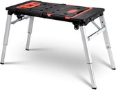Bol.com Multifunctionele Werktafel - Inklapbaar - 7-in-1 Werkbank - Voor gereedschap aanbieding