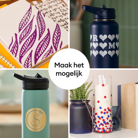 Cricut Smart Vinyl Permanent 33x91cm aqua günstig online kaufen
