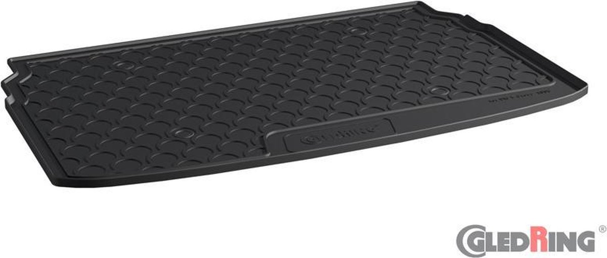 Gledring Rubbasol (Rubber) Kofferbakmat passend voor Volkswagen T-Cross 2019- (Lage variable laadvloer)