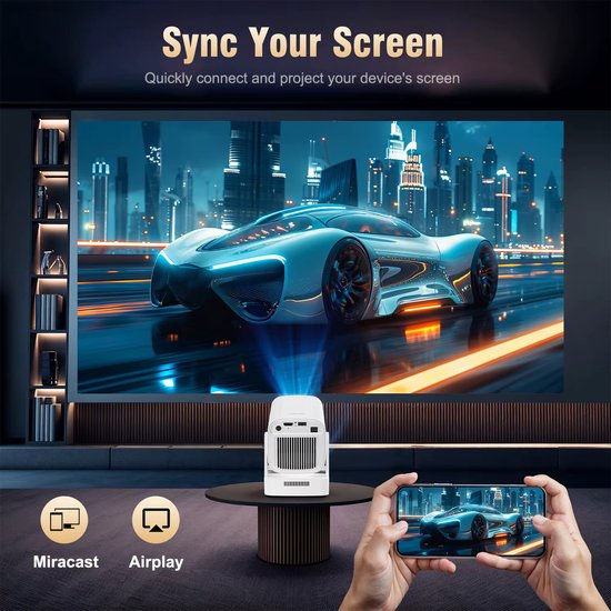 Cahaya 2025 vernieuwd model Gratis HDMI kabel- Pro versie - Mini