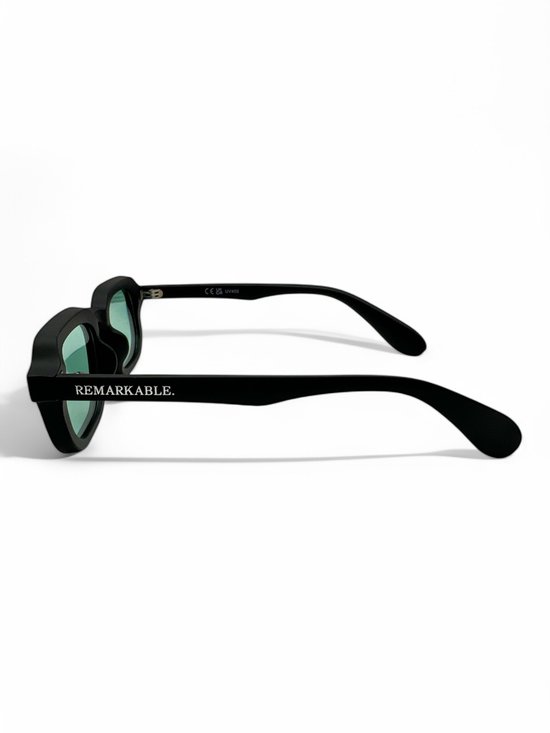 The Brand Remarkable - Yard Zonnebril Unisex - Groen/Zwart - Vierkant - UV400 - Polycarbonaat - Cat. 2 van The Brand Remarkable — afbeelding 3