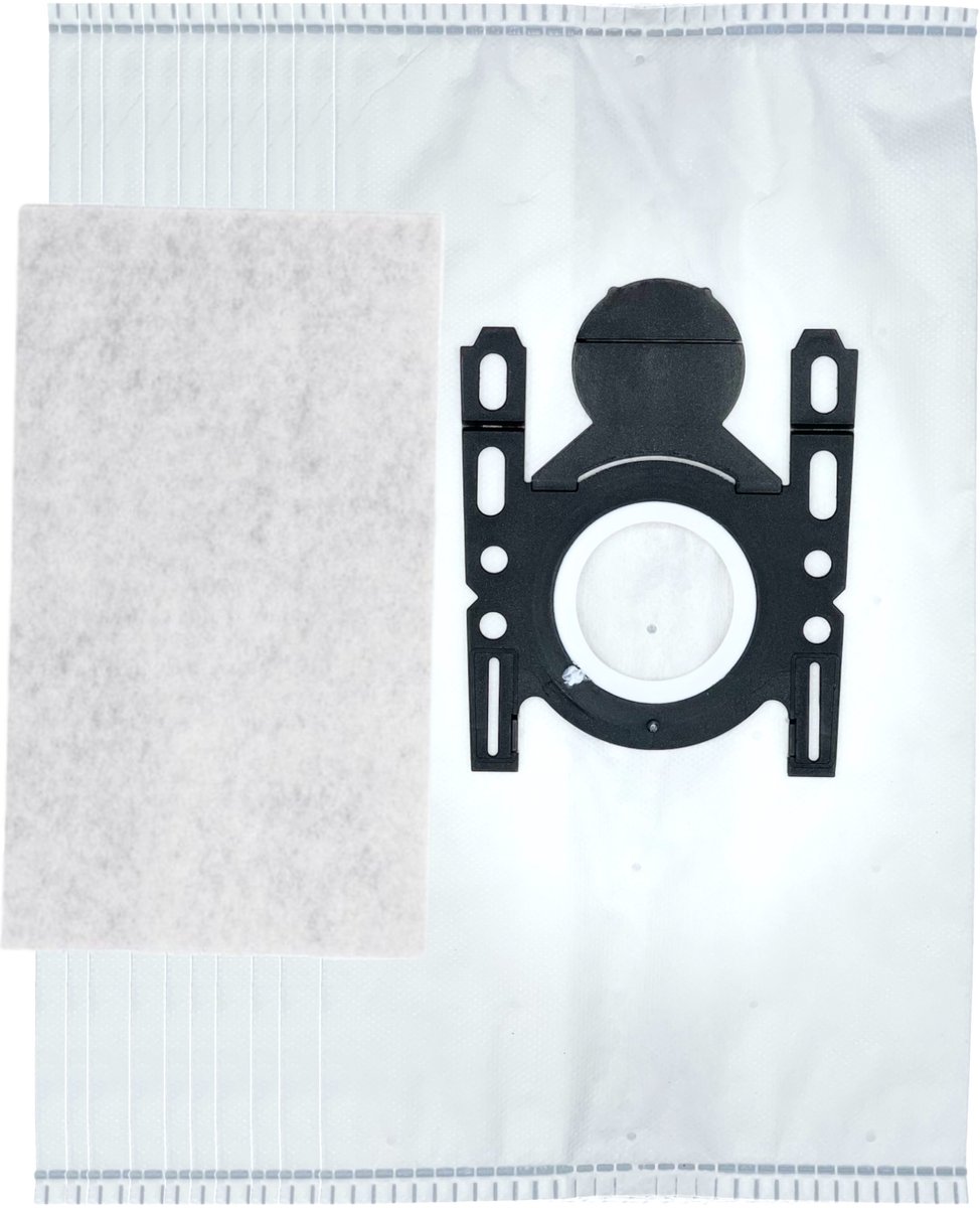 Fixem® Stofzuigerzakken geschikt voor Bosch/Siemens 577549, 00577549 - D/E/F/G/H, G-ALL, GXXL - Alpha en Activa series - Pro Parguet - Powermax - Freee - 10 Stuks + 1 Micro filter