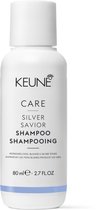 Keune - Care Silver Savior Shampoo - travel size - 80ml - Tegen gele gloed