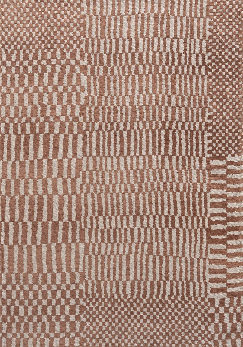 Wasbaar Binnen & Buiten Vloerkleed - 240 x 240 cm - Louis De Poortere Berber Ksar - Laagpolig Tapijt - Gerecycled PET - Made in Belgium - Circulair
