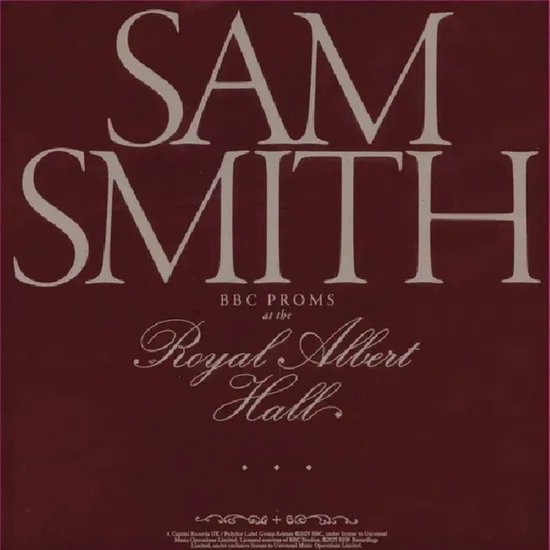 Sam Smith - BBC Proms At The Royal Albert Hall (LP)