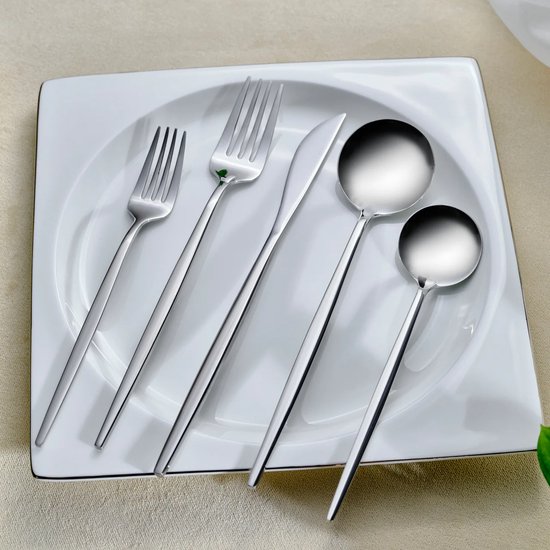 Karaca Orion - Ménagère 84 pièces Platina - 12 personnes