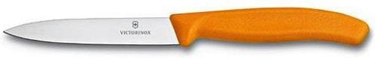 Victorinox schilmesje Office-/groentemes - Oranje - lemmet 10 cm