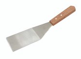 Grill Guru- Hamburger Flipper - Acier inoxydable - Manche en bois