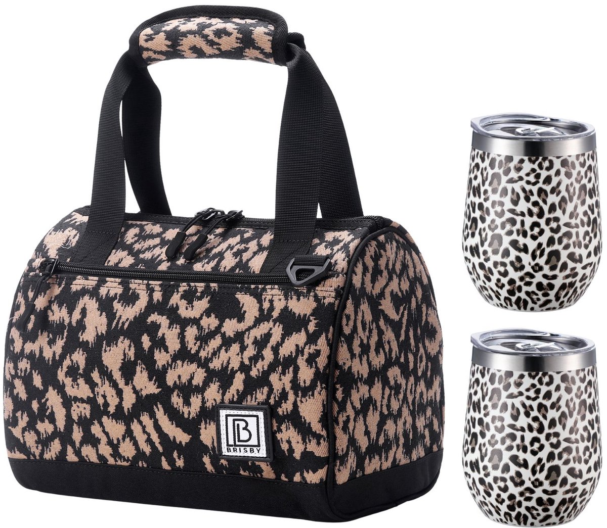 Brisby 10L Koeltas Leo + Thermosbeker Set Leo – Voor vrouwen die altijd onderweg zijn