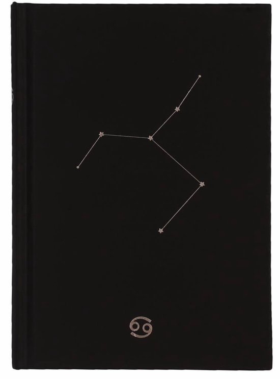 D6053-04 Dreamnotes notitieboek sterrenbeeld: kreeft 19 x 13,5 cm