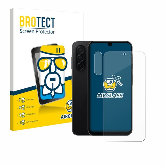 BROTECT - Screenprotector voor Samsung Galaxy A26 5G (Voor+Camera) - Folie Beschermfolie Beschermglas transparant