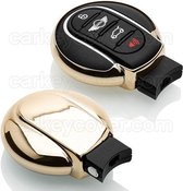 Mini Key Cover - Étui à clés or / TPU / Housse de protection pour clé de voiture