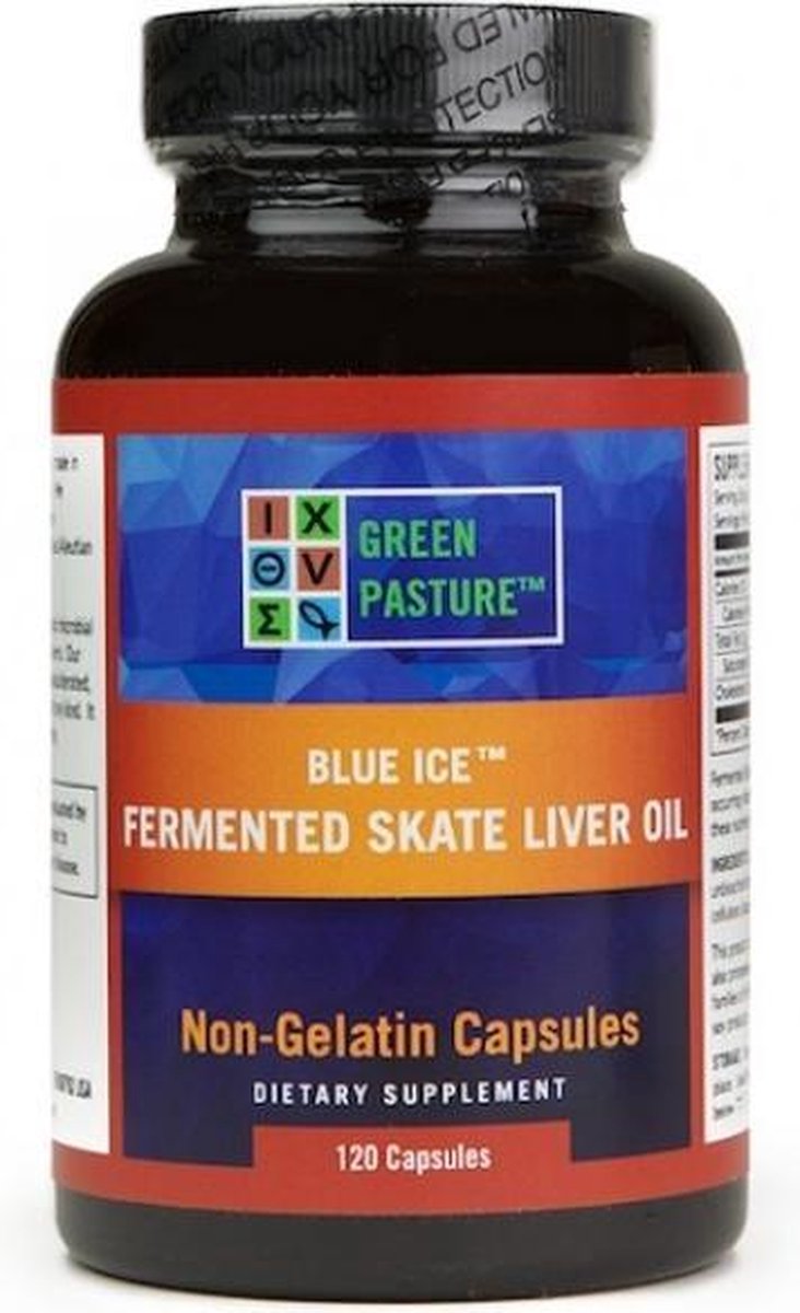 Green Pasture Blue Ice Fermented Skate Liver Oil 120 Capsules Bol Com