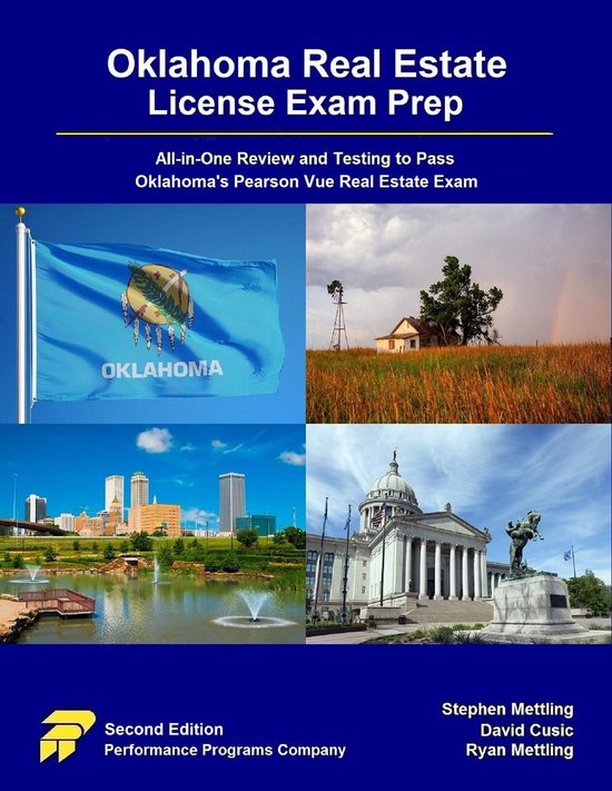Oklahoma Real Estate License Exam Prep: All-in-One Review an ... - cover