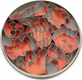 Set van 8 metalen uitstekers - Halloween / griezel - Städter