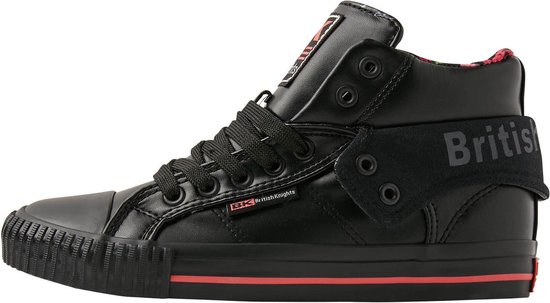 British Knights ROCO Dames sneakers hoog - Zwart - maat 41 | Bestel nu!