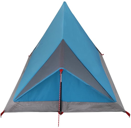 vidaXL Tent - 2-persoons - Waterdicht - Blauw Kampeertent - Tent - Tweepersoons Tent - Campinguitrusting - Outdoorleven van Vidaxl — afbeelding 4