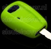 Fiat SleutelCover - Glow in the dark / Silicone sleutelhoesje / beschermhoesje autosleutel