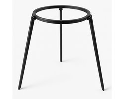 MAYSTERNYA Driepoot Barbecue - Ø 32 cm - Haardvuur Accessoires - Buitenkeuken - Vuurschaal - Tripod - Zwart