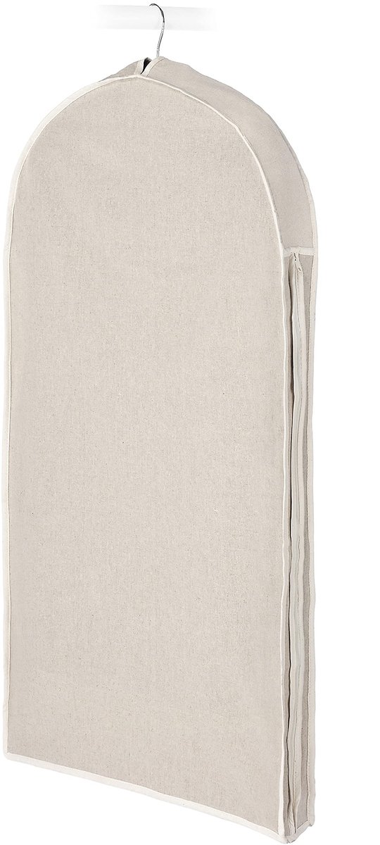 Whitmor 6082-2716 Natuurlijke linnen zachte opbergtas beige