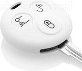 Smart SleutelCover - Wit / Silicone sleutelhoesje / beschermhoesje autosleutel
