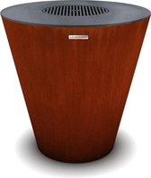 Arteflame One 40 Houtskool Barbecue - 102,5x102,5x100 cm - 135 kg - Bakplaat Ø 101,6 cm