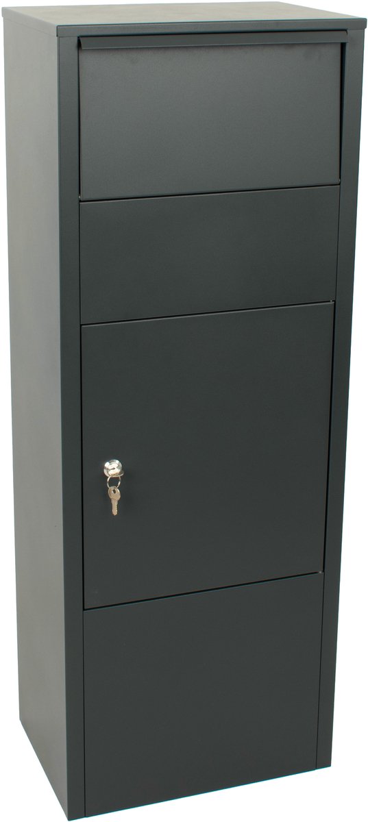 V-Part - Pakketbrievenbus Cordoban - Powdercoated Steel - antraciet - Brievenbus