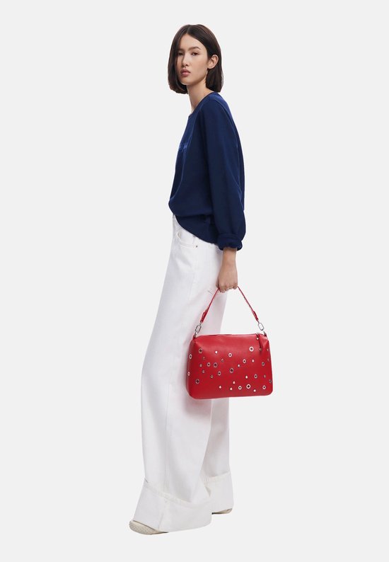 Sac Shopping (Shopper) Desigual New Splatter Valdivia - Blanc Motif Tacheté - Neuf Avec Étiquette