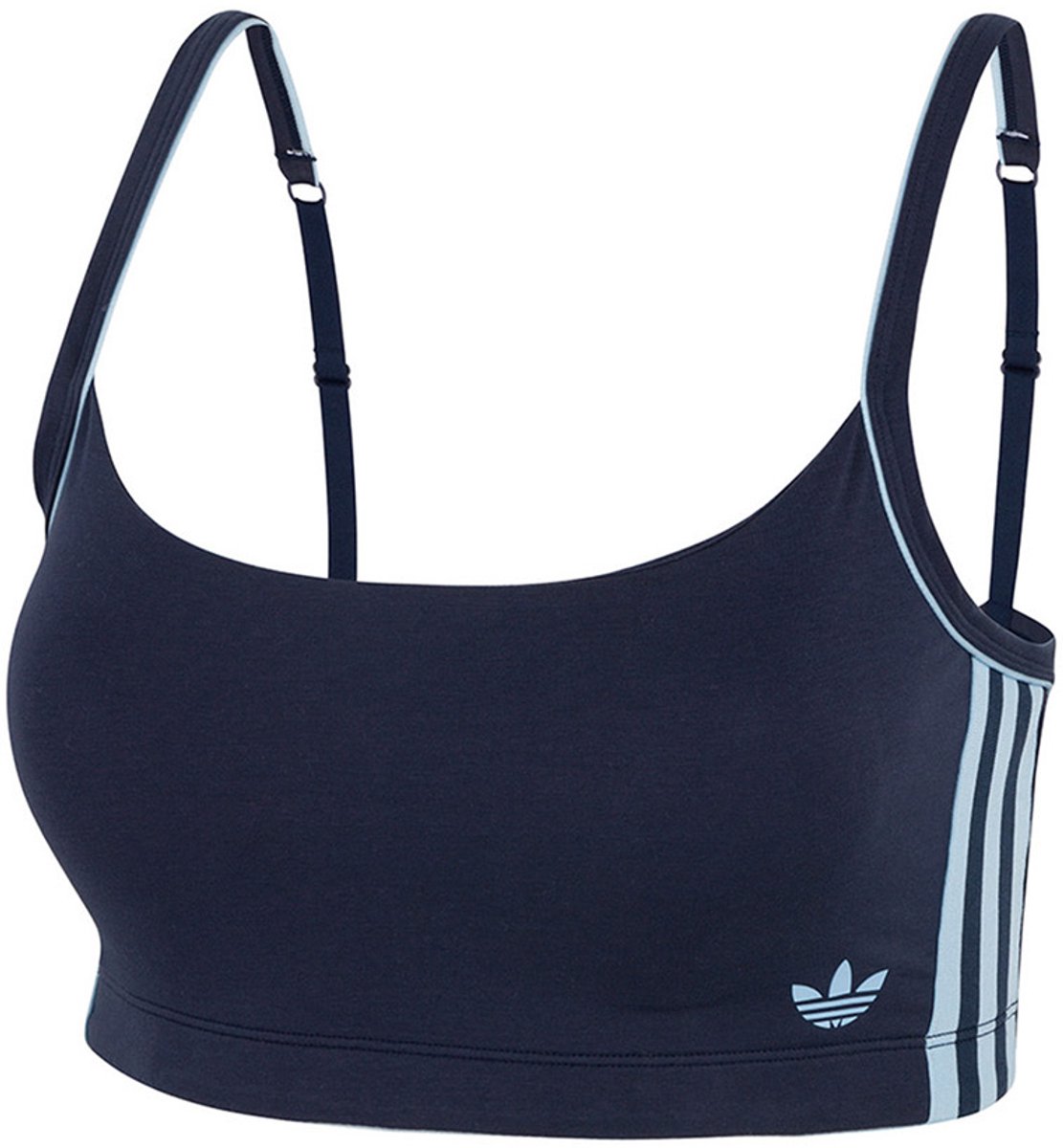 Adidas Originals Bralette Originals Adicolor Comfort Flex Cotton dunkelblau