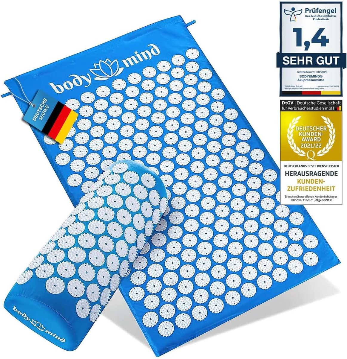 Goedkoopste Ontspanning en Massage Mat voor Lichaam en Geest | Acupressuur Mat (75x42cm