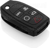 Volvo Key Cover - Noir / Silicone Key Cover / Housse de protection pour clé de voiture