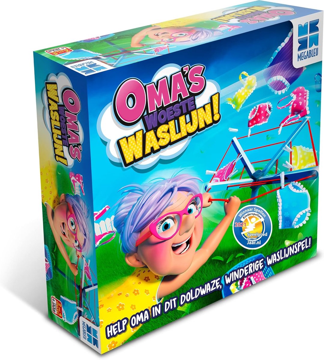 Hilarisch Actiespel voor Kinderen - Spannend Dobbelspel met Tornado's - Geschikt voor het Hele Gezin - 2 tot 4 Spelers - Leeftijd 4+