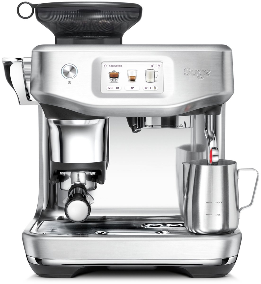 Sage the Barista Touch Impress Brushed Stainless Steel