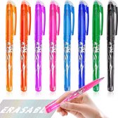 8x Uitwisbare Pen | Uitgumbare Pennen Set Van 8 Stuks