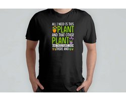 ALL I NEED IS THIS PLANT - T Shirt - plants - plantlover - plantlife - plantvibes - planten - plantenliefhebber - plantenleven - groenleven