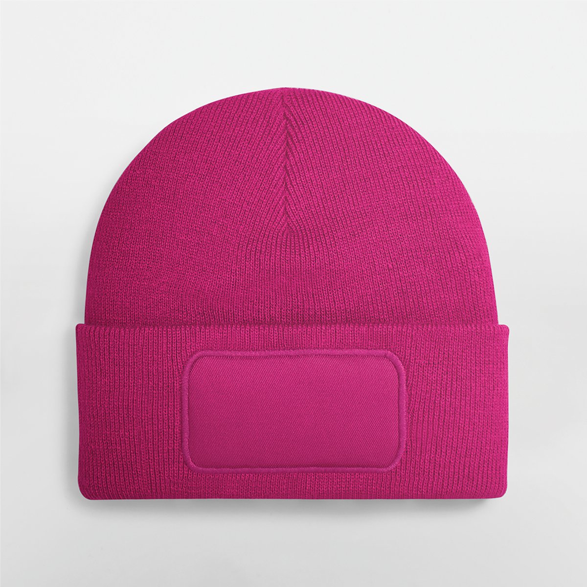 Beechfield Original Patch Beanie B445 - Fuchsia - One size